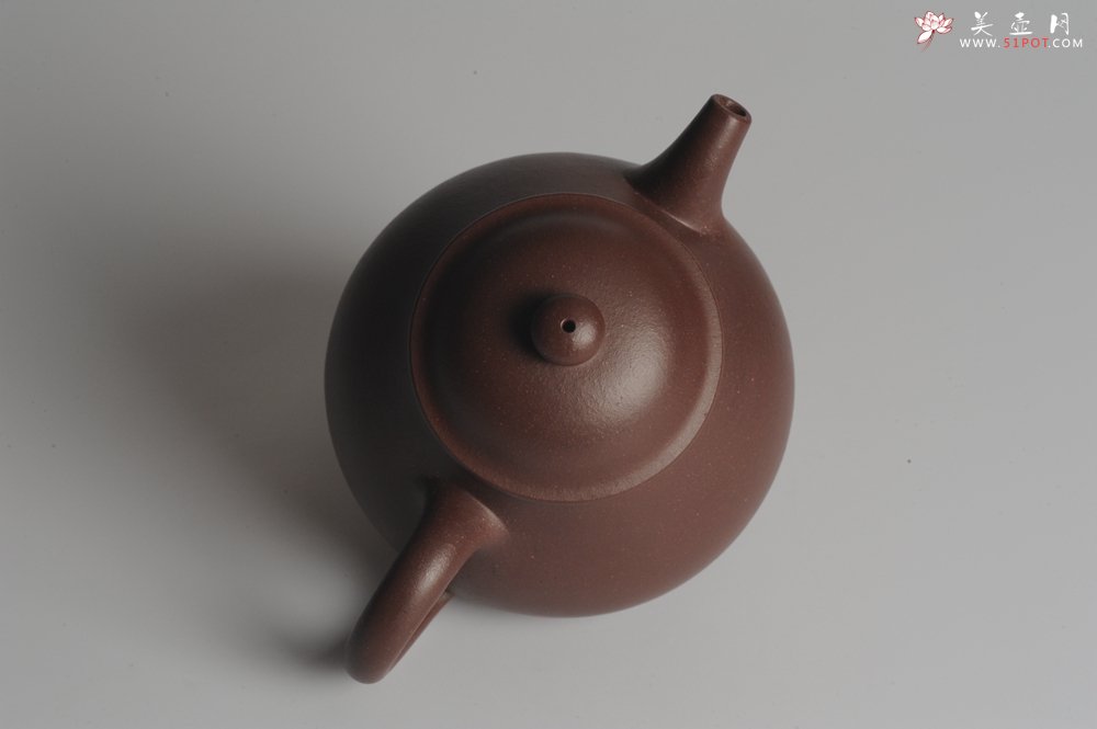 紫砂壶图片：全手工优质老紫泥潘壶刹凹成型单片拍打王新云进步之作 - 美壶网