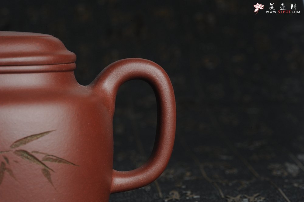 紫砂壶图片：美壶特惠 做工精致四方德中 陈俊儒文气装饰 - 美壶网