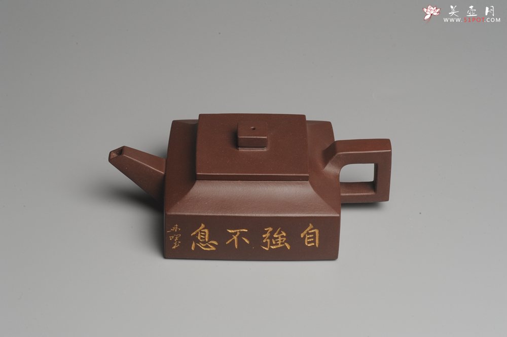 紫砂壶图片：美壶特惠 全手工精品方山逸士 线条流畅 - 美壶网