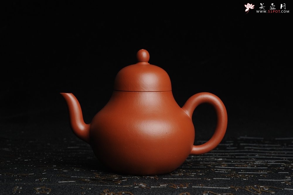 紫砂壶图片：端庄秀雅 精致全手工思亭壶  - 美壶网
