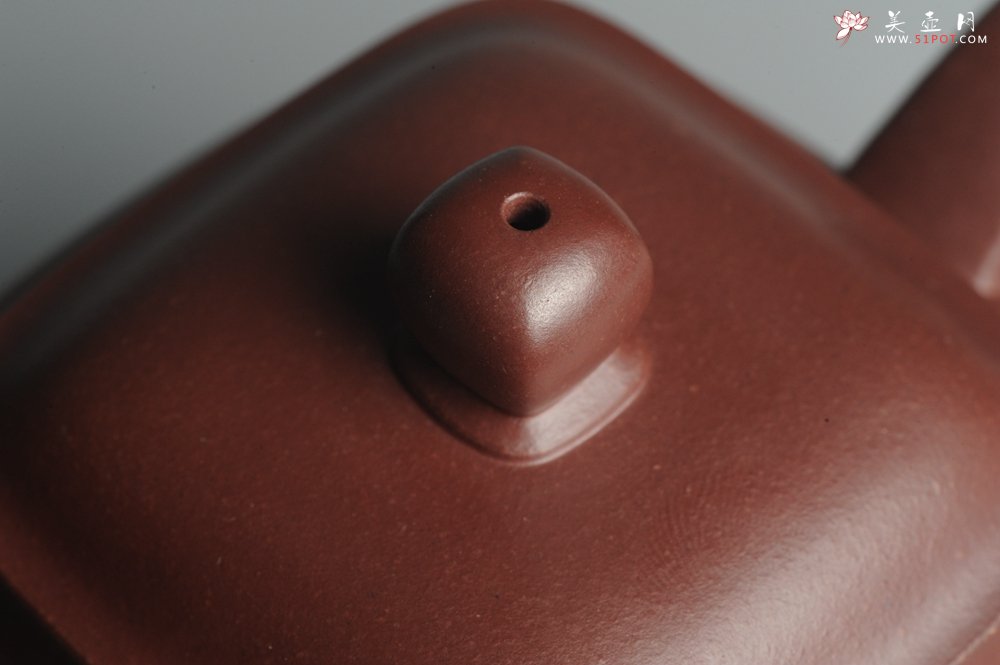 紫砂壶图片：实力派张海艳全手工鸣远四方 气势磅礴 用心之作 - 美壶网