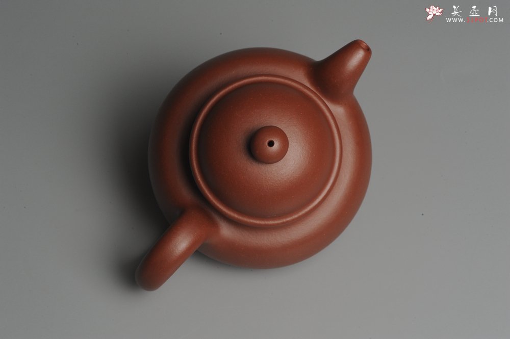 紫砂壶图片：油润底曹青 全手工寿珍掇球 深得老味 做工超好 - 美壶网