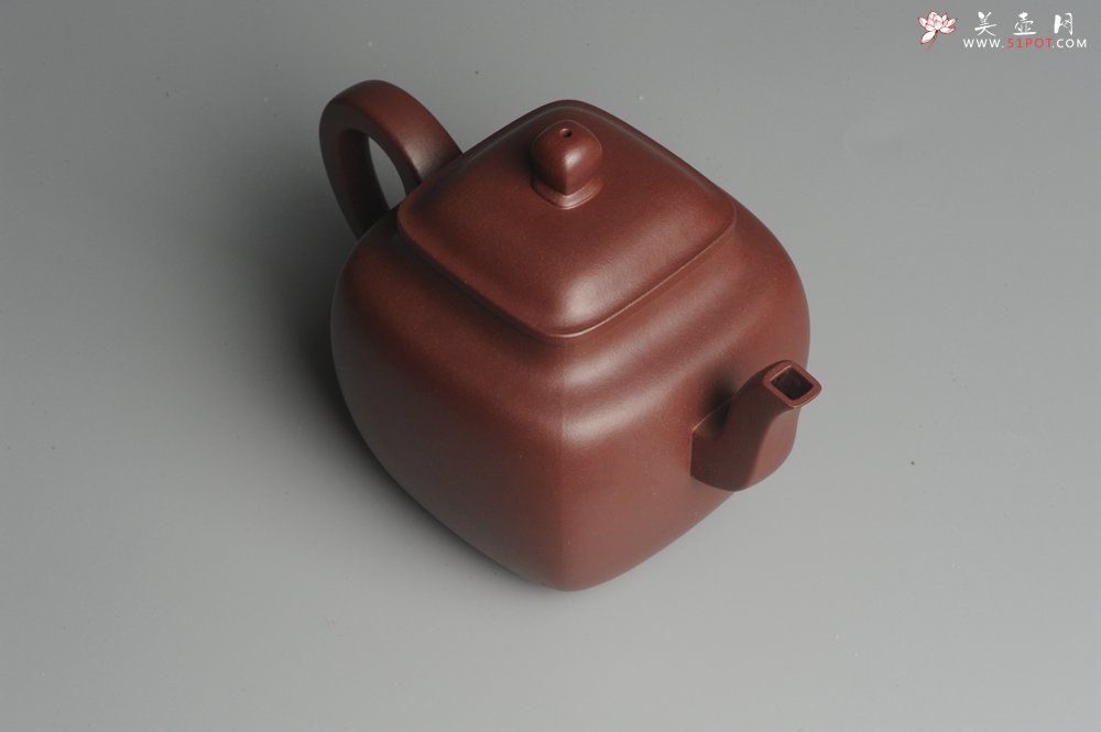 紫砂壶图片：实力派张海艳全手工鸣远四方 气势磅礴 用心之作 - 美壶网