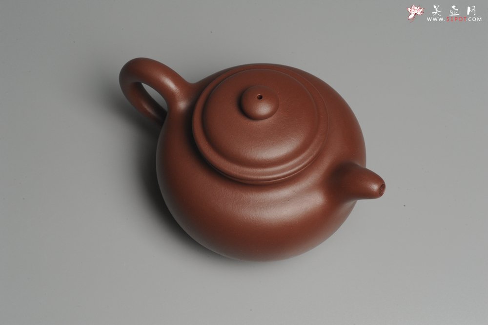 紫砂壶图片：实力派杨欣橙老师全手工大亨莲子 本色清水泥 深得老味 古韵悠悠 - 美壶网