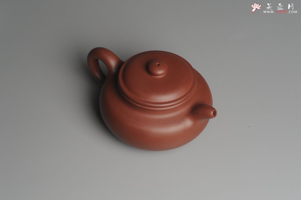 紫砂壶图片：油润底曹青 一捺底精品全手工大亨仿古 深得老味 请君细品 - 美壶网