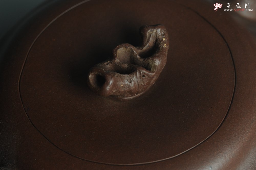 紫砂壶图片：潘丹初全手新作 道法自然 妙趣横生 原创溪竹 - 美壶网