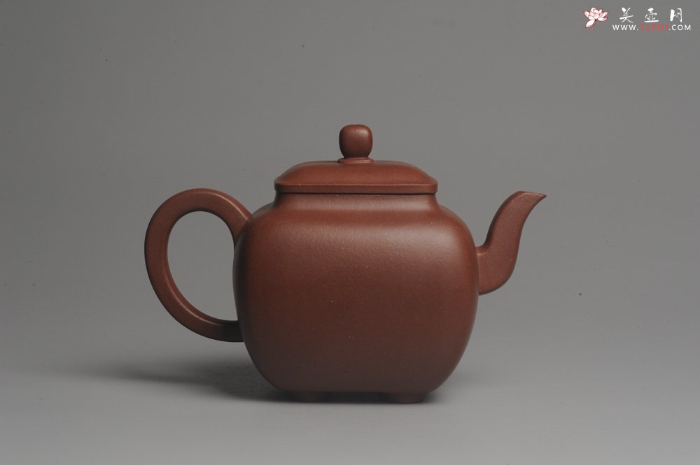 紫砂壶图片：实力派张海艳全手工小鸣远四方 气势磅礴 - 美壶网