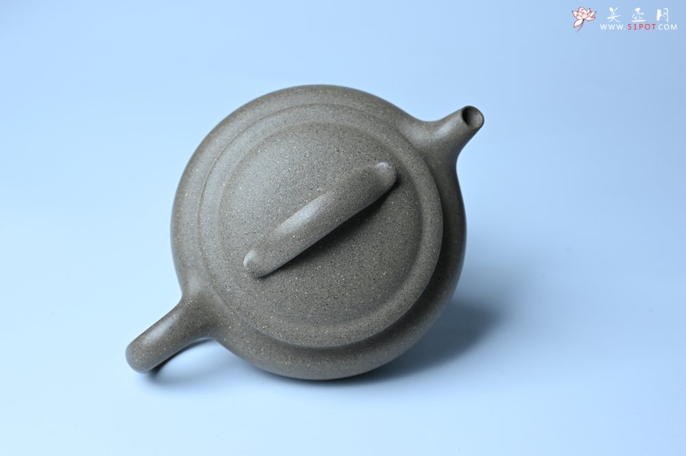 紫砂壶图片：美壶特惠 特好芝麻绿泥云帆紫砂壶 茶人醉爱 - 美壶网