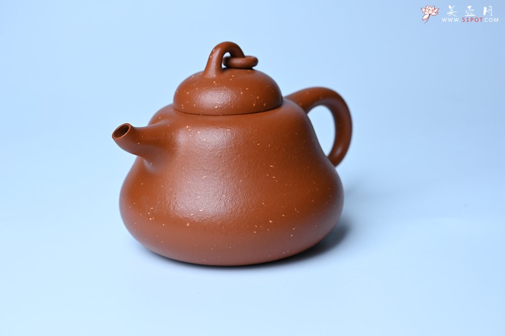 紫砂壶图片：美壶特惠 特好铺砂红泥福禄葫芦壶 茶人醉爱 - 美壶网