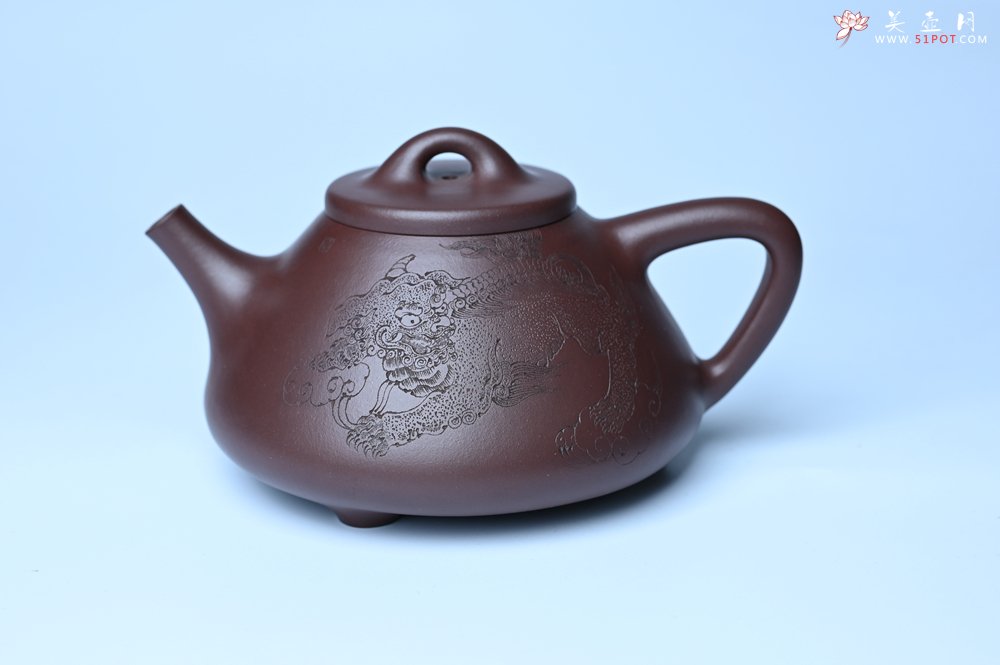 紫砂壶图片：全手工六方高韵 韵味悠长 - 美壶网