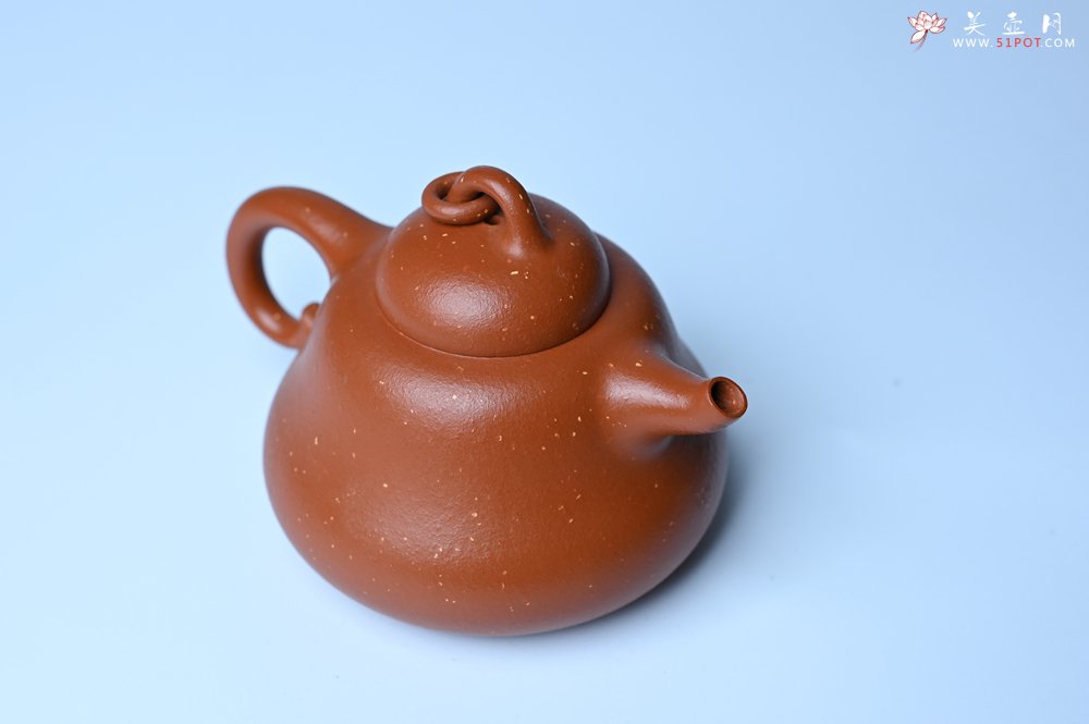 紫砂壶图片：美壶特惠 特好铺砂红泥福禄葫芦壶 茶人醉爱 - 美壶网