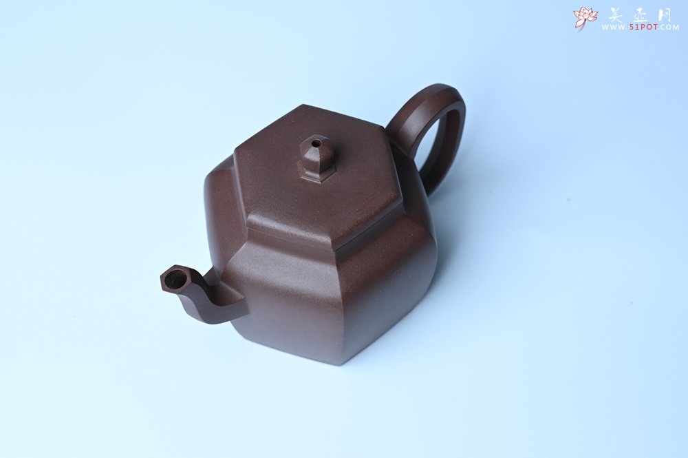 紫砂壶图片：美壶特惠 潜力股凌晨老师 精致紫泥全手工高登壶 期待与您结缘 - 美壶网