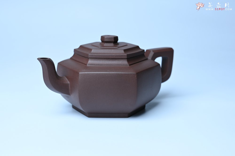 紫砂壶图片：美壶特惠 潜力股凌晨老师 精致紫泥全手工雪华壶 期待与您结缘 - 美壶网