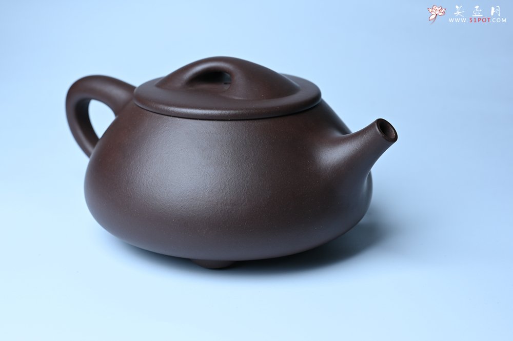 紫砂壶图片：美壶特惠 精致特好紫泥大满瓢 难度大 足足做了一个多星期 - 美壶网