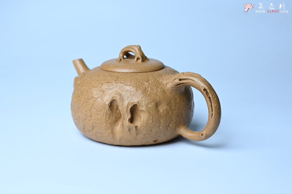 紫砂壶图片：美壶特惠 特好老段泥全手工供春壶 茶人醉爱 - 美壶网