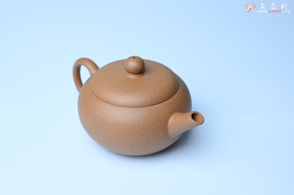 紫砂壶图片：美壶特惠 特好老段泥圆珠壶 - 美壶网