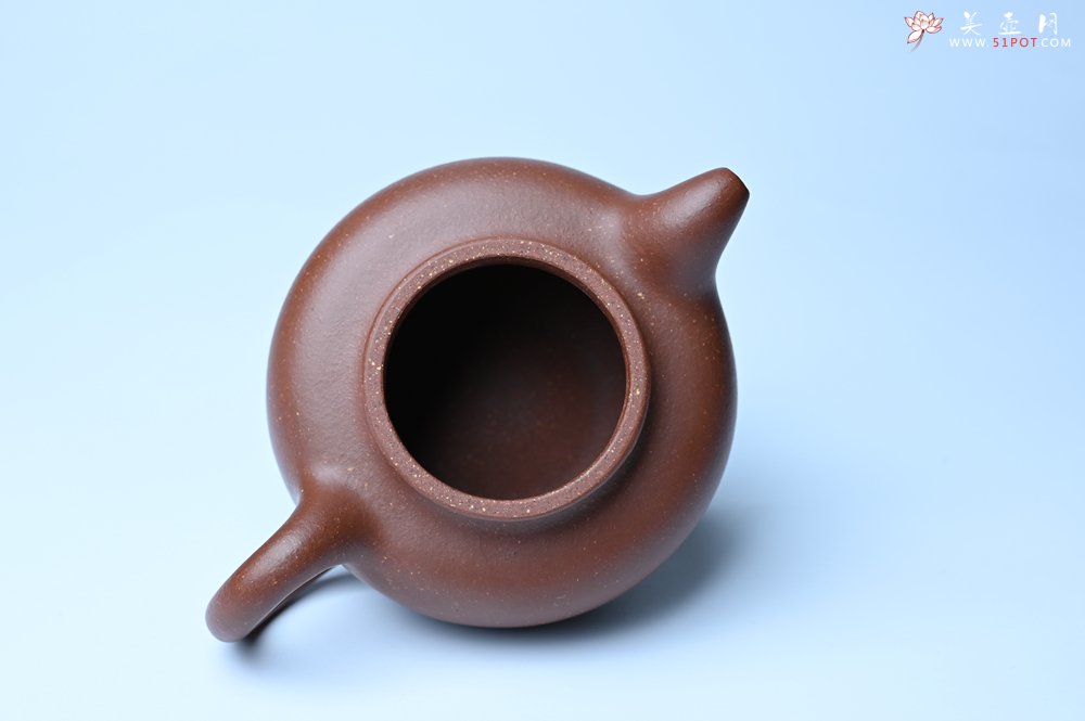 紫砂壶图片：美壶特惠 精致降坡泥大亨掇只壶 茶人醉爱 - 美壶网