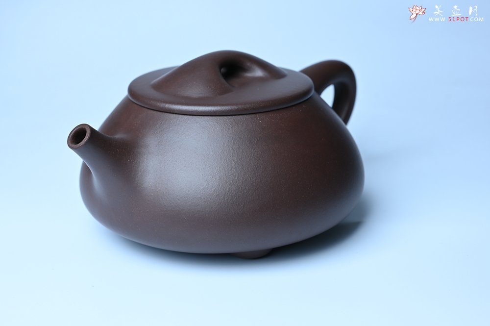 紫砂壶图片：美壶特惠 精致特好紫泥大满瓢 难度大 足足做了一个多星期 - 美壶网