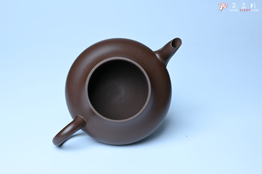 紫砂壶图片：美壶特惠 特好老紫泥茄段梨形壶 茶人醉爱 - 美壶网