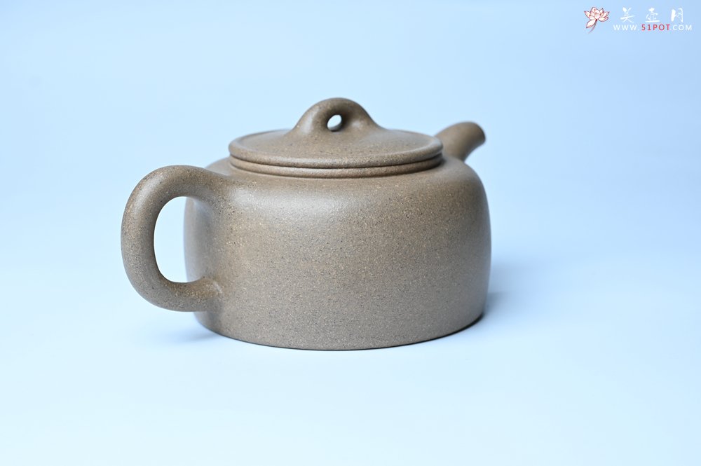 紫砂壶图片：特好高温本山老段泥 全手工过桥井栏壶 - 美壶网
