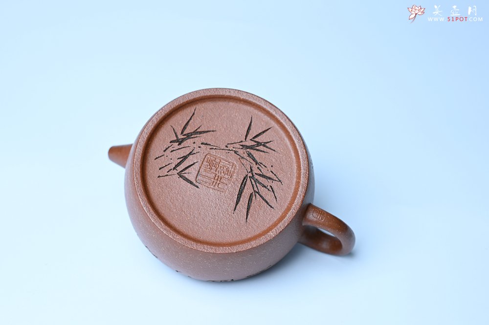 紫砂壶图片：美壶特惠 养过油润降坡泥圈钮德中壶 茶人醉爱 - 美壶网