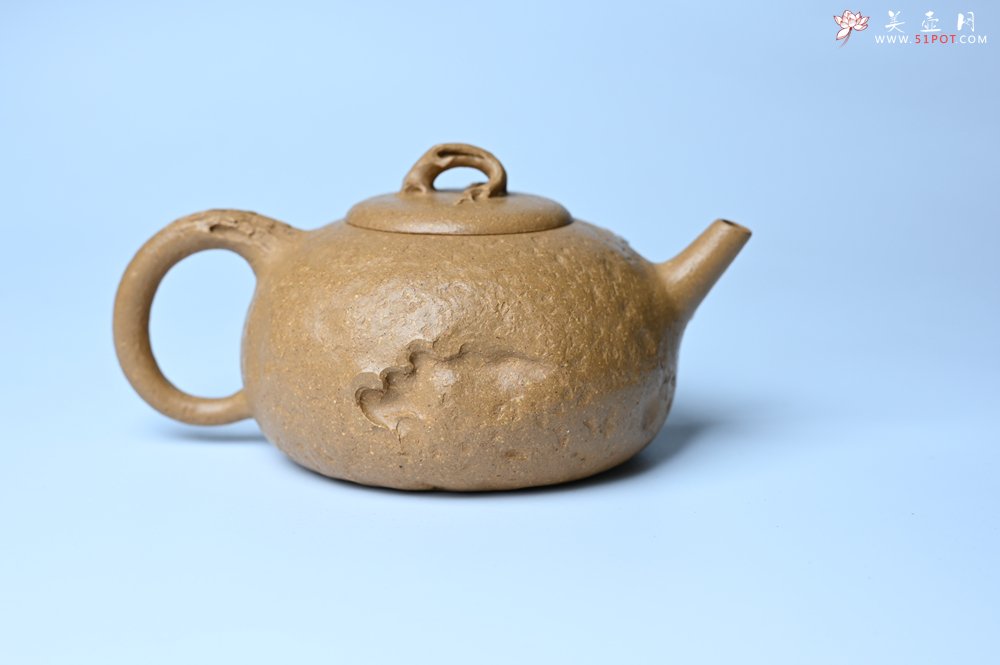 紫砂壶图片：美壶特惠 特好老段泥全手工供春壶 茶人醉爱 - 美壶网