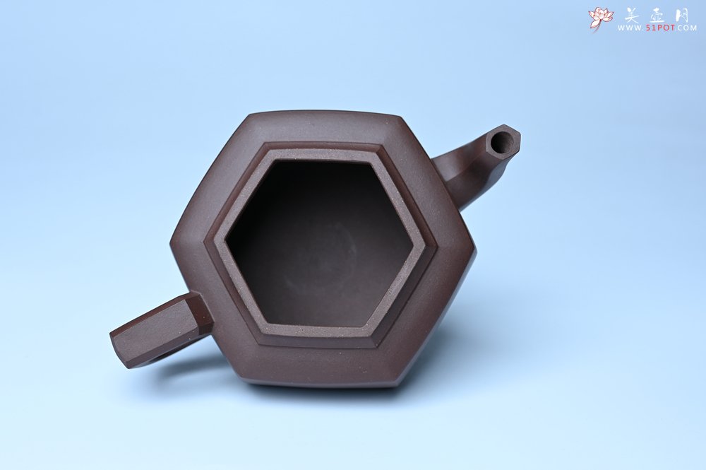 紫砂壶图片：美壶特惠 潜力股凌晨老师 精致紫泥全手工雪华壶 期待与您结缘 - 美壶网