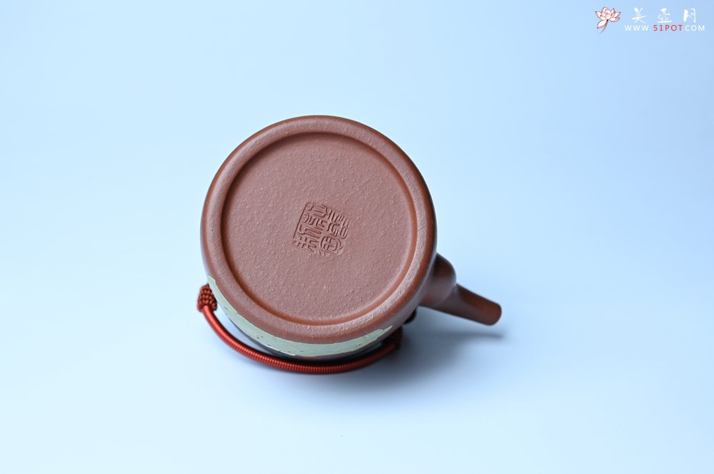 紫砂壶图片：美壶特惠 特好红皮龙精工洋桶壶 茶人醉爱 - 美壶网