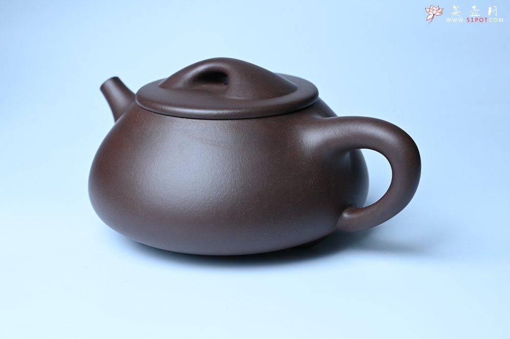 紫砂壶图片：美壶特惠 精致特好紫泥大满瓢 难度大 足足做了一个多星期 - 美壶网