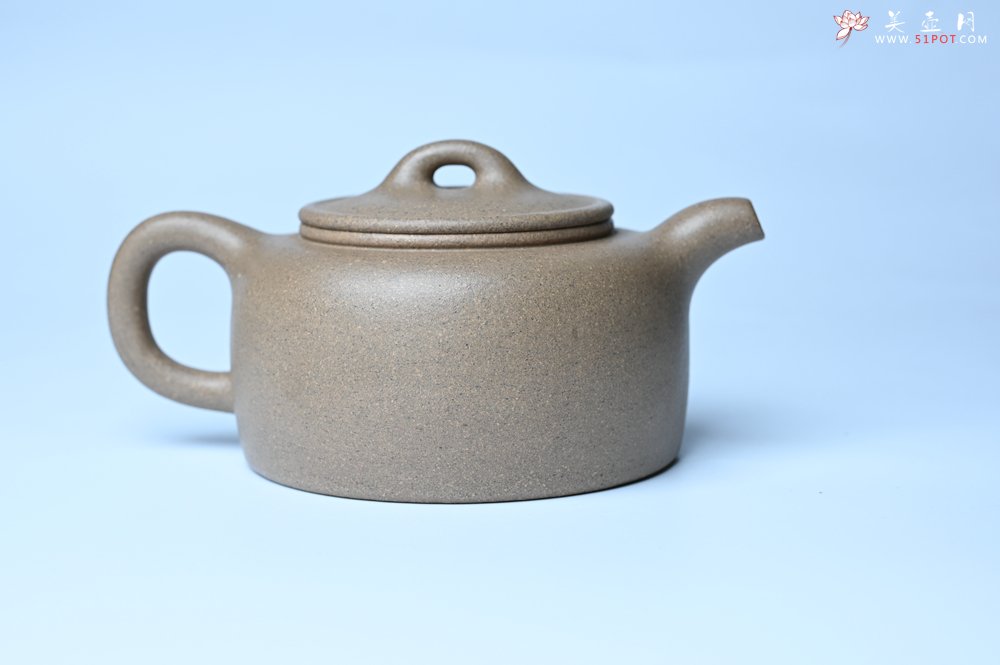紫砂壶图片：特好高温本山老段泥 全手工过桥井栏壶 - 美壶网