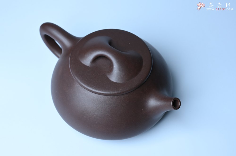 紫砂壶图片：美壶特惠 精致特好紫泥大满瓢 难度大 足足做了一个多星期 - 美壶网