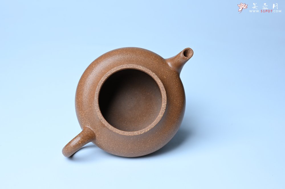 紫砂壶图片：美壶特惠 特好老段泥精致合欢壶 茶人醉爱 - 美壶网