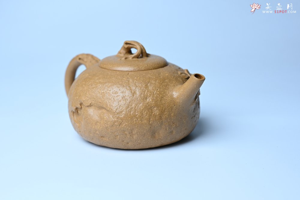 紫砂壶图片：美壶特惠 特好老段泥全手工供春壶 茶人醉爱 - 美壶网