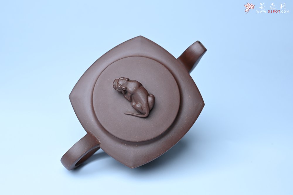 紫砂壶图片：美壶年底特惠 精工卧虎藏龙壶 难度大 茶人醉爱 - 美壶网