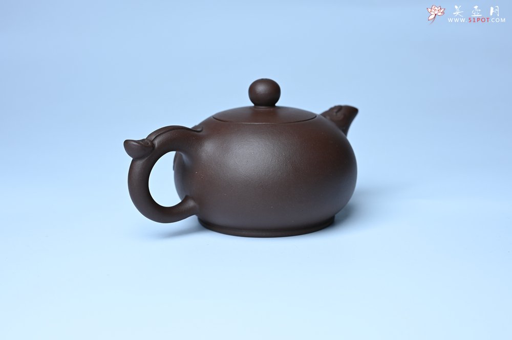 紫砂壶图片：美壶特惠 优质老紫泥福在眼前壶 茶人醉爱 - 美壶网