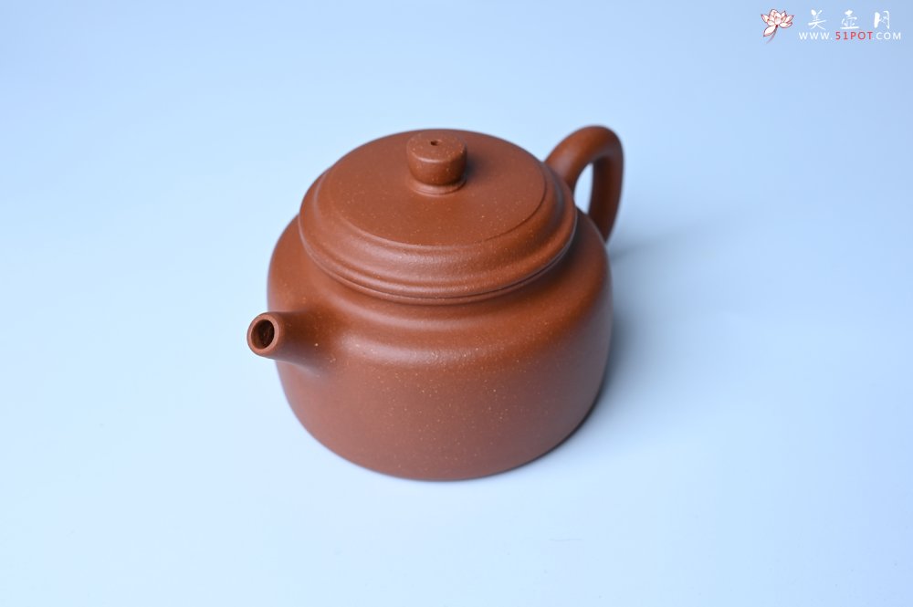 紫砂壶图片：美壶特惠 精致特好黄龙山宝山矿区红降坡泥德中壶 - 美壶网