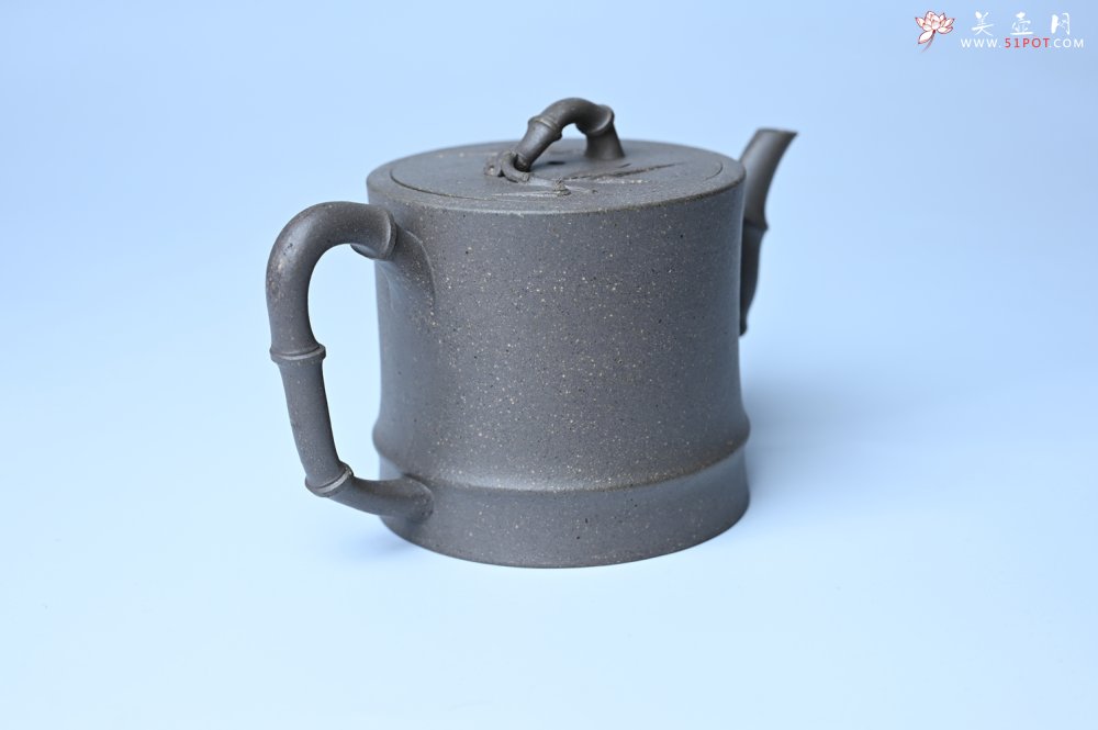 紫砂壶图片：美壶特惠 精致特好青段泥竹段壶 矿物质丰富 茶人醉爱 - 美壶网