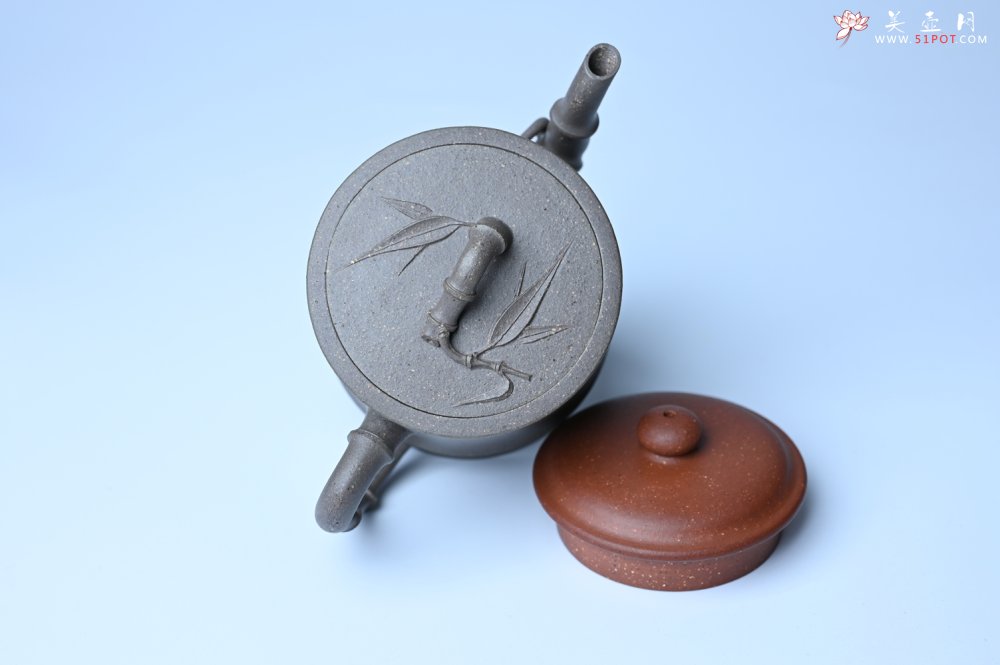 紫砂壶图片：美壶特惠 精致特好青段泥竹段壶 矿物质丰富 茶人醉爱 - 美壶网