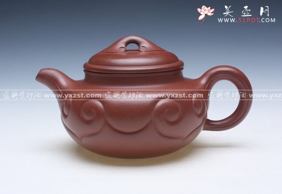 紫砂壶图片：复件 仿古如意 - 美壶网