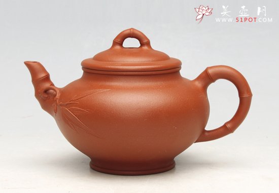 紫砂壶图片：小型竹节 - 美壶网