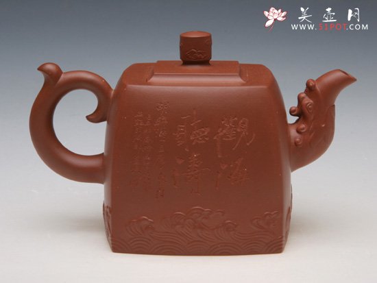 紫砂壶图片：至尊 清水泥 1000cc - 美壶网
