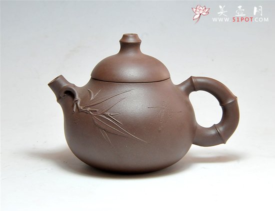 紫砂壶图片：竹段 - 美壶网