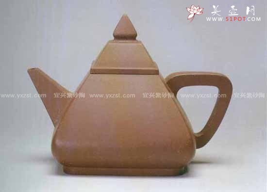 紫砂壶图片：金字塔壶 - 美壶网