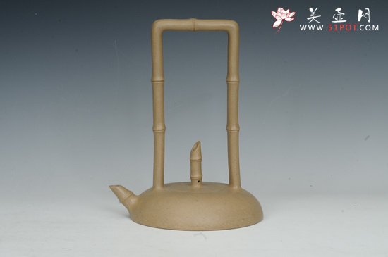 紫砂壶图片：挺竹 - 美壶网