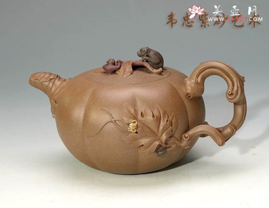 紫砂壶图片：教子 - 美壶网