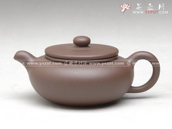 紫砂壶图片：扁圆 - 美壶网