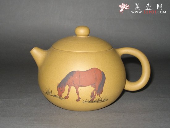 紫砂壶图片：西施壶:范美勤制 - 美壶网