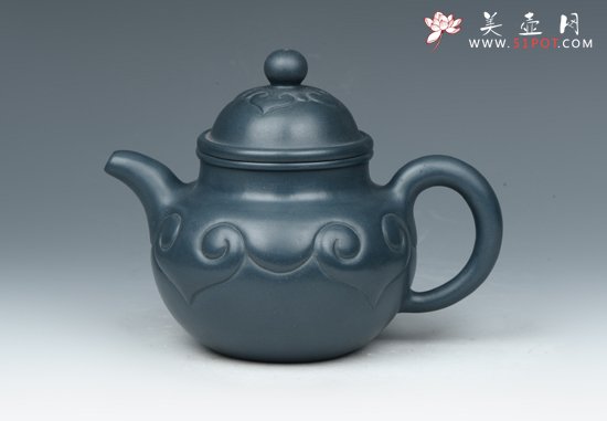 紫砂壶图片：掇球如意 - 美壶网