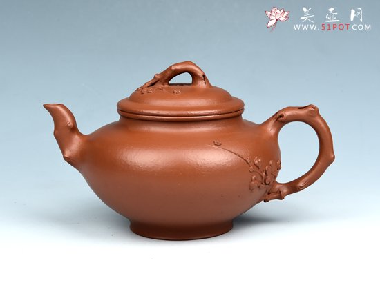 紫砂壶图片：仿古梅花 - 美壶网