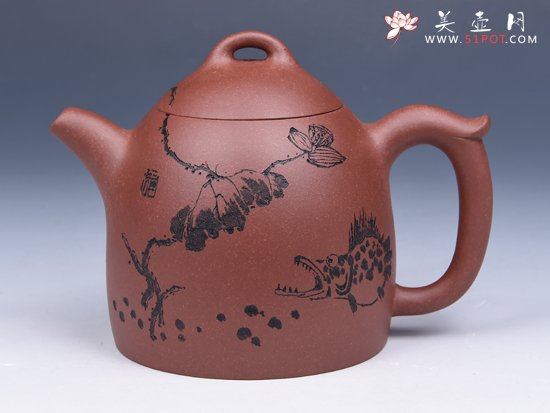 紫砂壶图片：秦权 - 美壶网